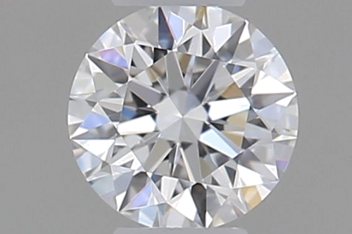 0.18 carat D-VVS1 Excellent cut Natūralus Round Deimantas (1)