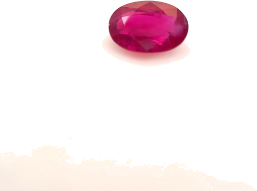 0.54 carat RED Oval Rubinas (1)