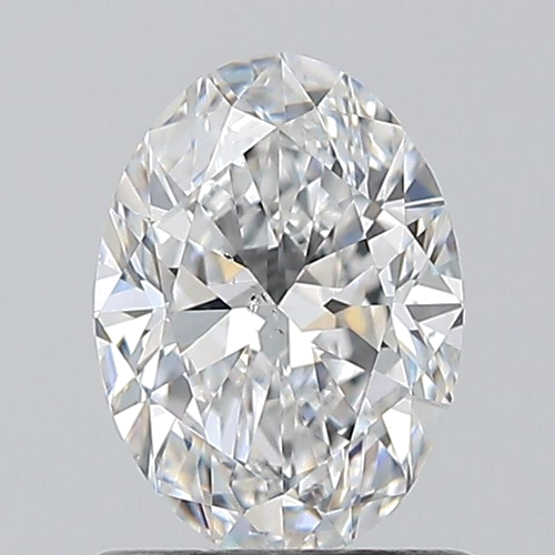 0.9 carat E-SI1 Natūralus Oval Deimantas (1)