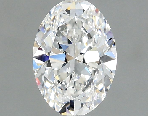 0.61 carat E-VS2 Natūralus Oval Deimantas (1)