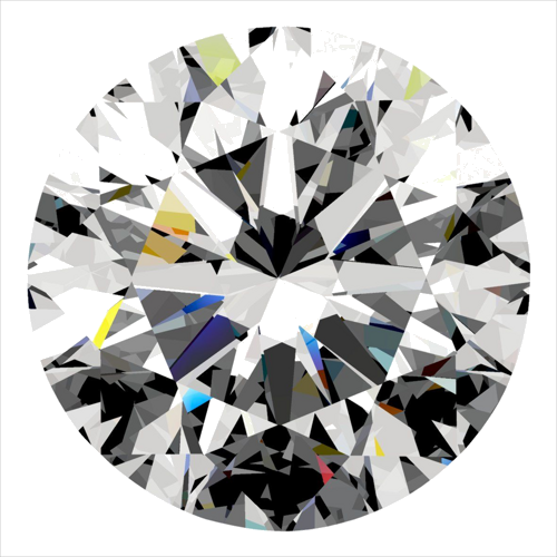 0.3 carat J-VVS1 Excellent cut Natūralus Round Deimantas (1)