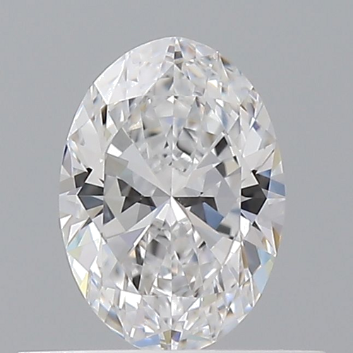 0.4 carat D-VVS1 Natūralus Oval Deimantas (1)