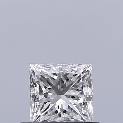 0.42 carat E-VVS1 Natūralus Princess Deimantas (1)