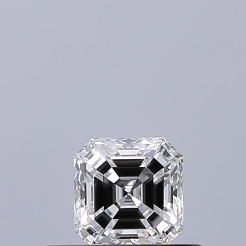 0.33 carat F-VVS1 Natūralus Asscher Deimantas (1)