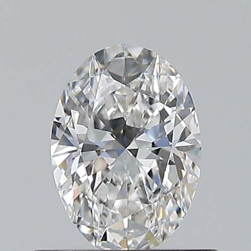 0.56 carat E-VVS1 Natūralus Oval Deimantas (1)