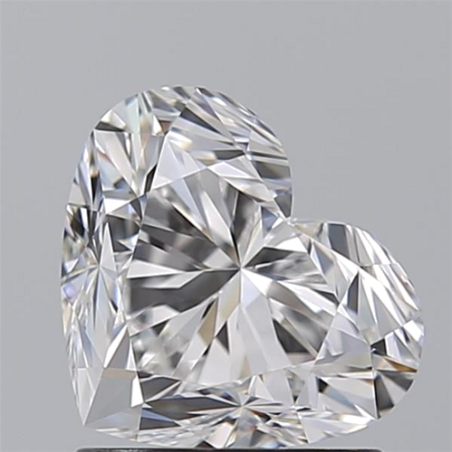 1.51 carat E-VVS1 Natūralus Heart Deimantas (1)