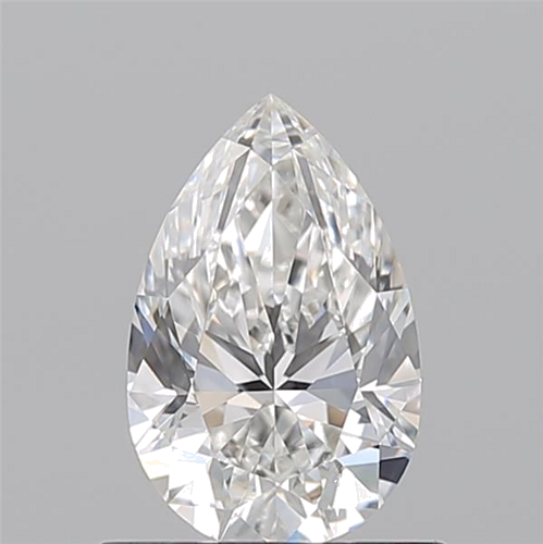 0.7 carat G-SI1 Natūralus Pear Deimantas (1)