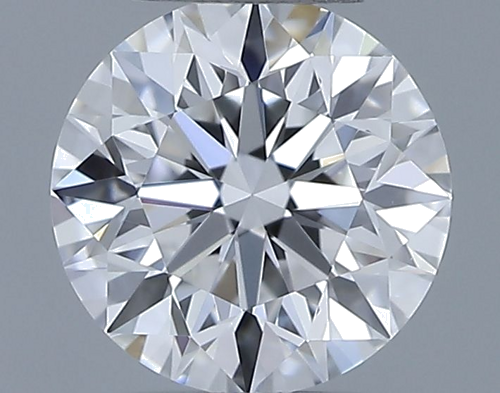 0.53 carat D-VVS2 Excellent cut Natūralus Round Deimantas (1)