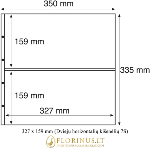 Пликове за пощенски картички Maximum (Черни) (5)