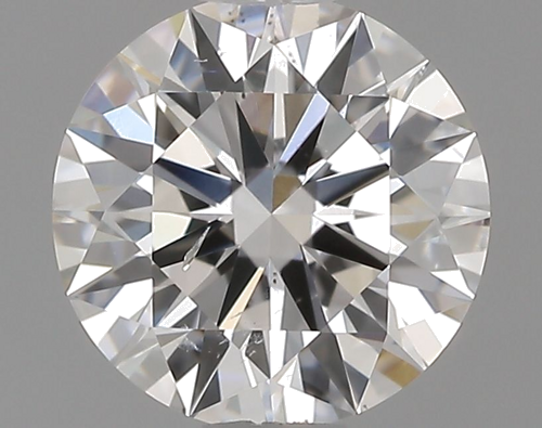 0.91 carat F-SI2 Excellent cut Natūralus Round Deimantas (1)