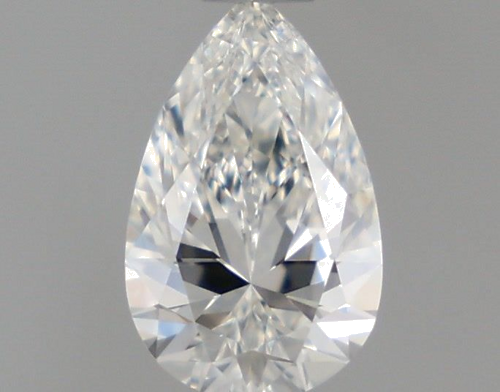 0.57 carat F-IF Natūralus Pear Deimantas (1)