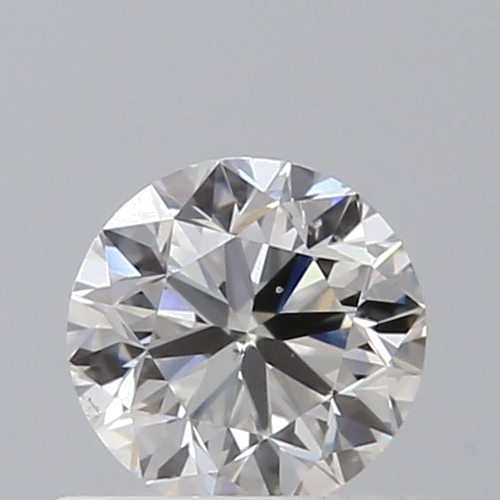 0.5 carat F-SI1 Very Good cut Natūralus Round Deimantas (1)