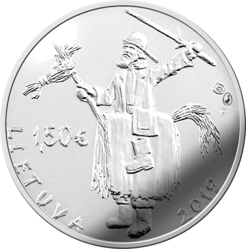 2019 Užgavėnės Lithuania 1.5 euro coin (2)