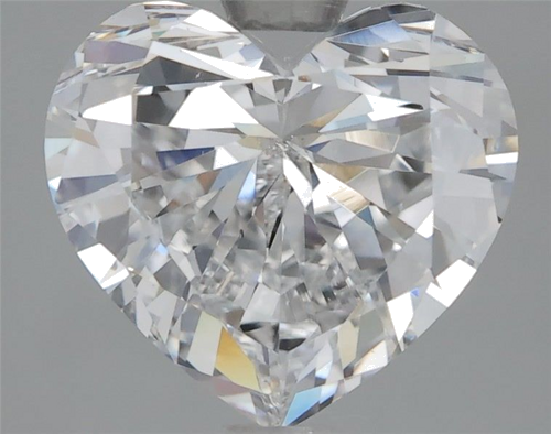 2.48 carat E-SI2 Natūralus Heart Deimantas (1)