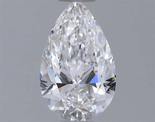 0.41 carat E-VVS1 Natūralus Pear Deimantas (1)