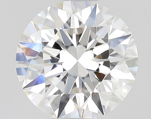 0.5 carat F-VVS1 Excellent cut Natūralus Round Deimantas (1)
