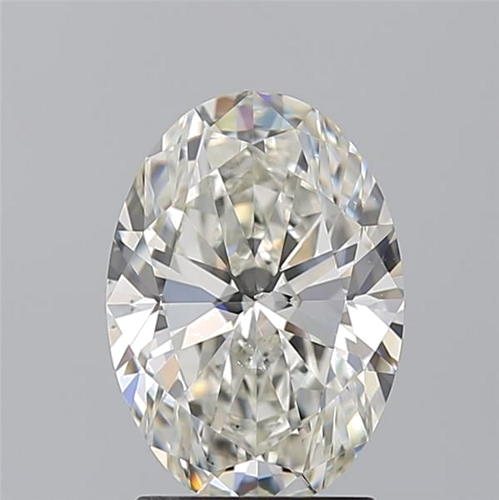 1.74 carat J-SI1 Natūralus Oval Deimantas (1)