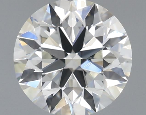 0.45 carat F-VVS2 Excellent cut Natūralus Round Deimantas (1)
