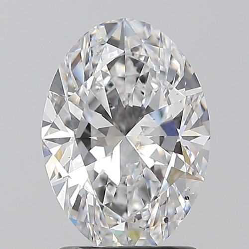 1.51 carat D-SI2 Natūralus Oval Deimantas (1)