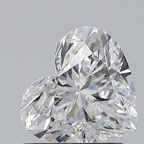0.9 carat D-SI2 Natūralus Heart Deimantas (1)