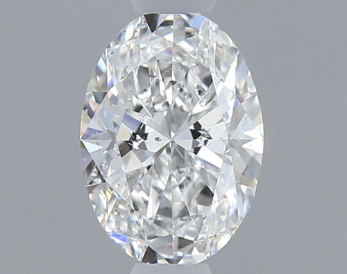 0.35 carat F-SI2 Natūralus Oval Deimantas (1)
