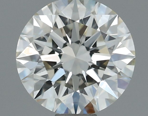 0.61 carat K-IF Excellent cut Natūralus Round Deimantas (1)