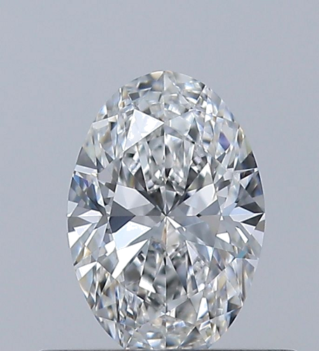 0.4 carat E-VVS1 Natūralus Oval Deimantas (1)