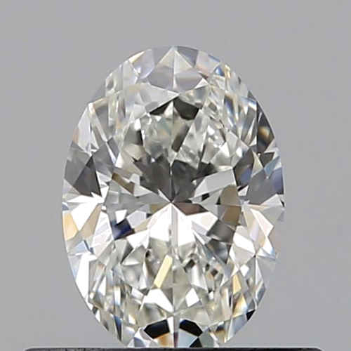 0.44 carat G-VVS1 Natūralus Oval Deimantas (1)