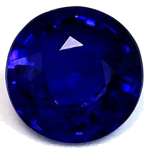 0.66 carat BLUE Round Safyras (1)