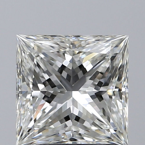 1.5 carat I-SI1 Natūralus Princess Deimantas (1)