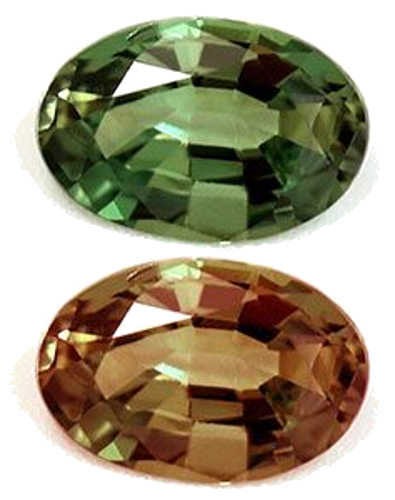 0.41 carat GREEN Oval Alexandrite (1)