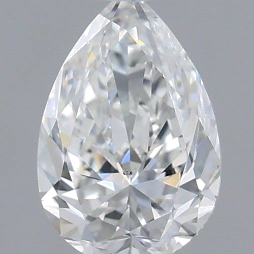 0.31 carat F-SI1 Natūralus Pear Deimantas (1)
