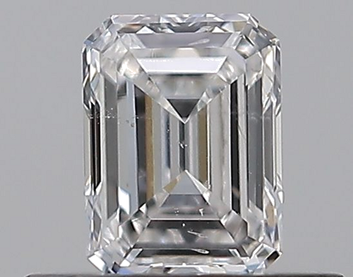 0.43 carat E-SI1 Natūralus Emerald Deimantas (1)
