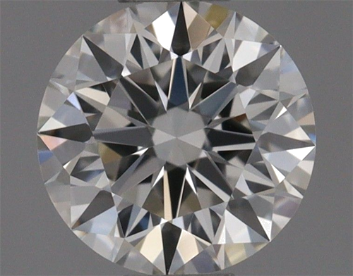 0.42 carat H-VS1 Excellent cut Natūralus Round Deimantas (1)