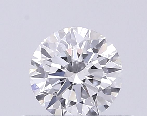 0.32 carat F-SI1 Excellent cut Natūralus Round Deimantas (1)