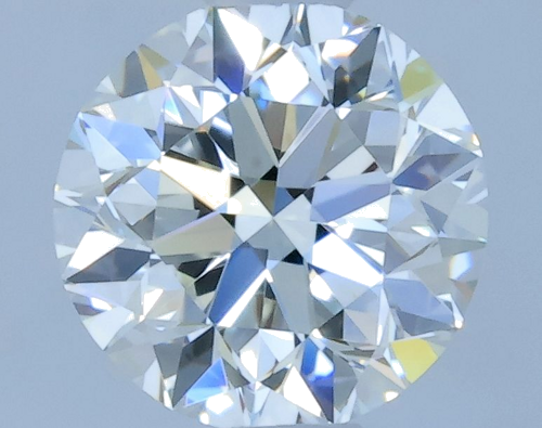0.5 carat I-VVS2 Very Good cut Natūralus Round Deimantas (1)