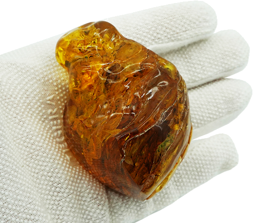 87,25 g Amber Nugget with bug inclusion (1)