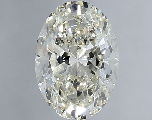 1.02 carat K-SI2 Natūralus Oval Deimantas (1)