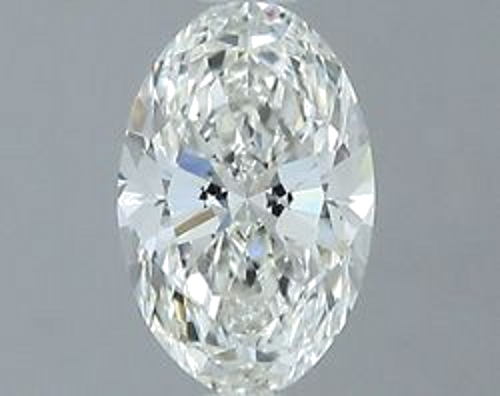 0.9 carat I-SI1 Natūralus Oval Deimantas (1)