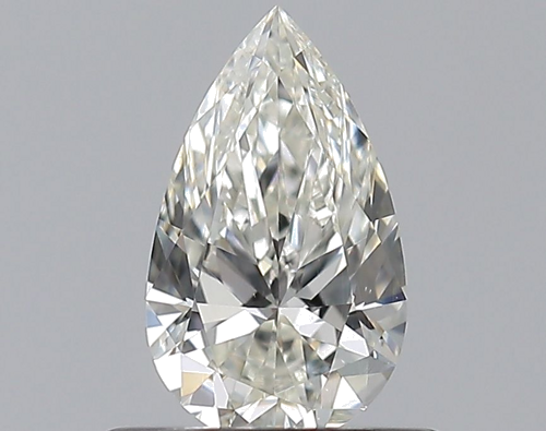 0.55 carat I-SI1 Natūralus Pear Deimantas (1)