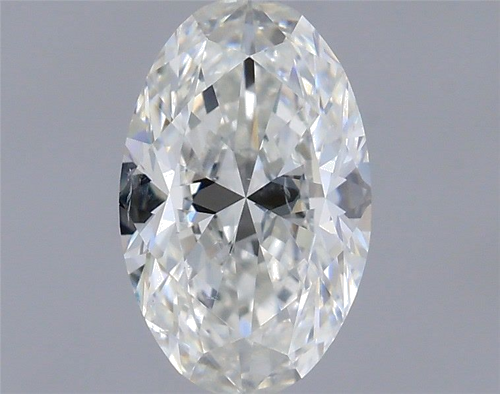 0.5 carat F-SI2 Natūralus Oval Deimantas (1)
