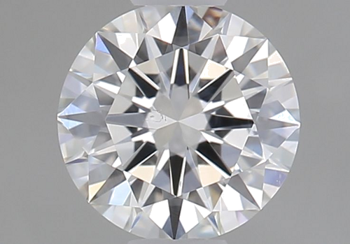 0.46 carat F-SI1 Excellent cut Natūralus Round Deimantas (1)