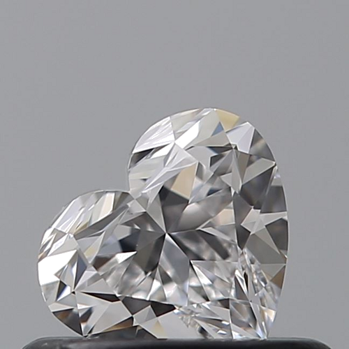 0.41 carat D-VVS2 Natūralus Heart Deimantas (1)