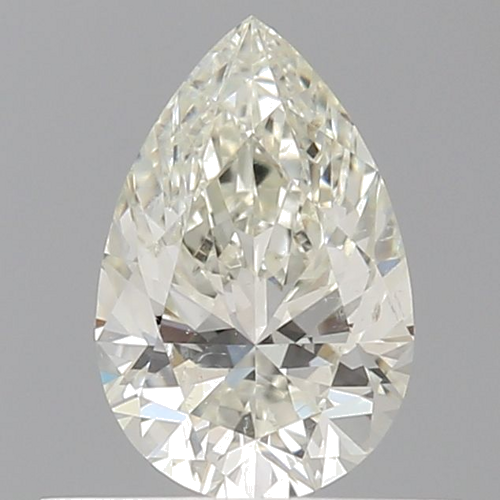 0.5 carat K-SI1 Natūralus Pear Deimantas (1)