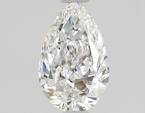 0.53 carat E-IF Natūralus Pear Deimantas (1)