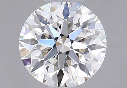 0.42 carat I-SI1 Excellent cut Natūralus Round Deimantas (1)