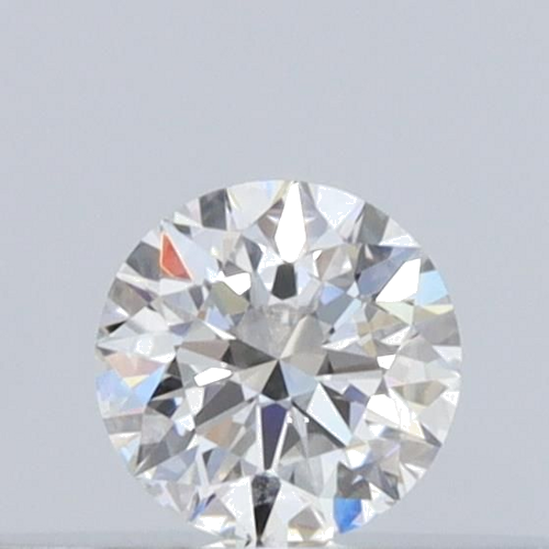 0.27 carat F-VVS2 Excellent cut Natūralus Round Deimantas (1)