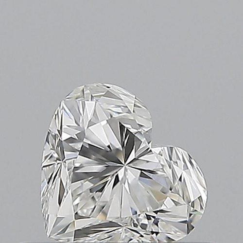 0.5 carat F-IF Natūralus Heart Deimantas (1)