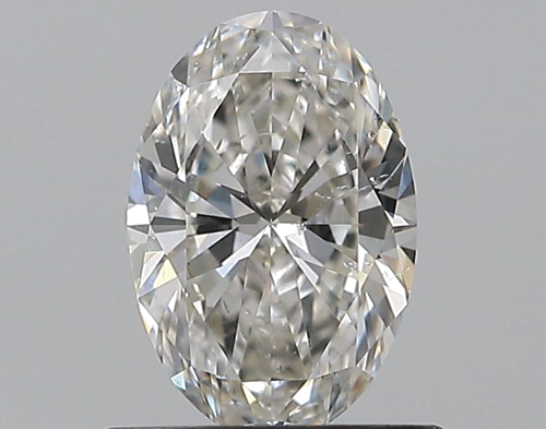 0.7 carat I-SI1 Natūralus Oval Deimantas (1)