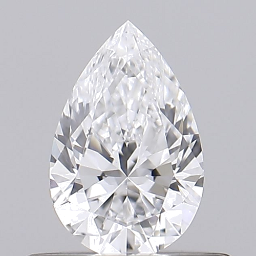 0.46 carat D-VS1 Natūralus Pear Deimantas (1)